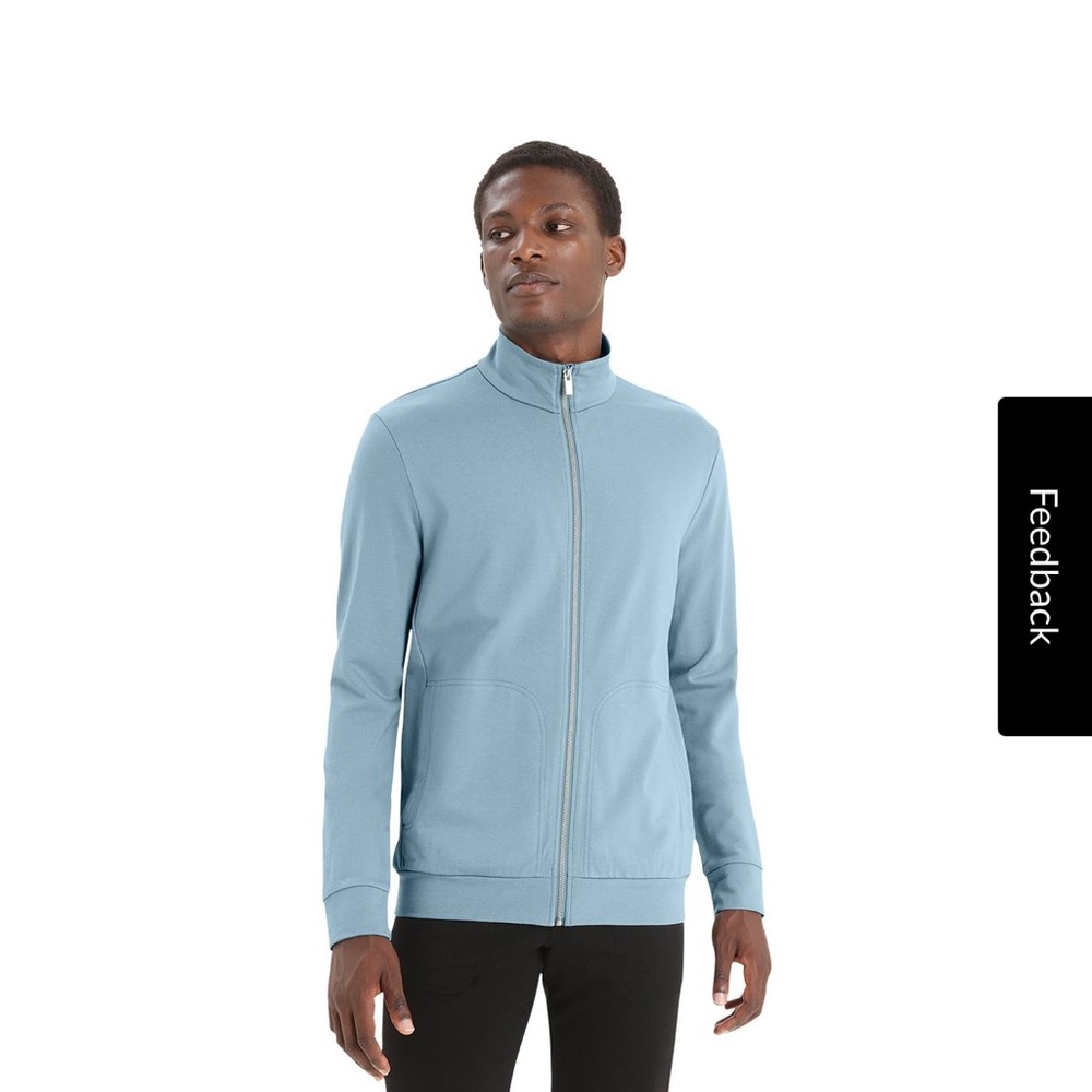 Icebreaker Men's Lightweight Jacket in Light Blue
